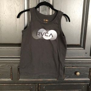 Boys M RVCA Tank Top Shirt Medium